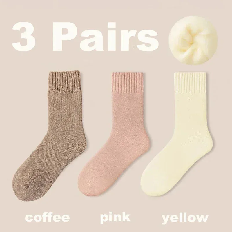 3 Pack Plushy Socks