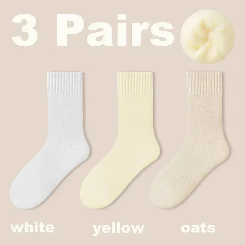 3 Pack Plushy Socks