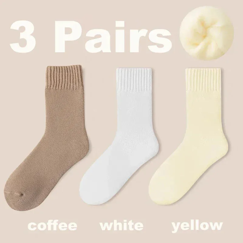 3 Pack Plushy Socks