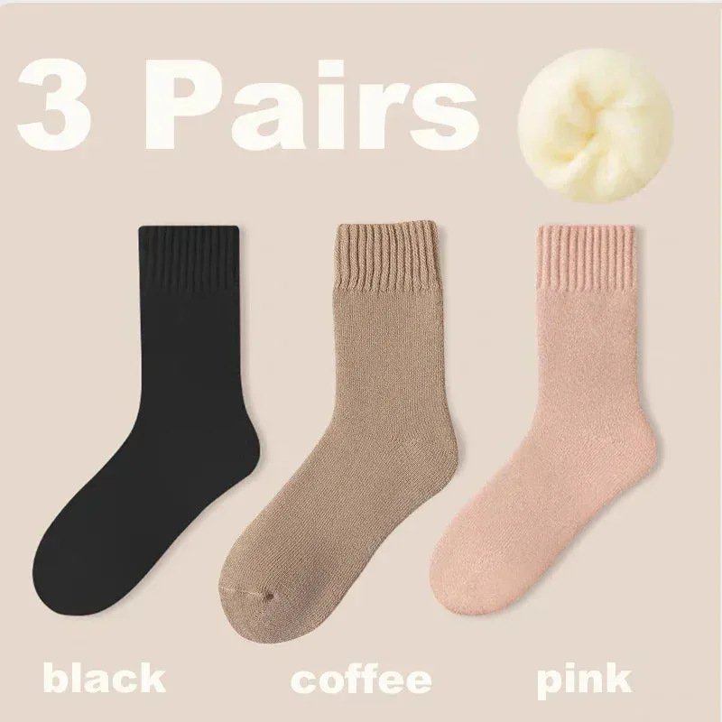 3 Pack Plushy Socks