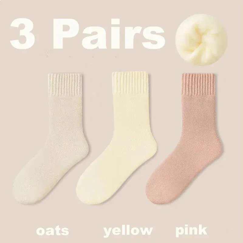 3 Pack Plushy Socks