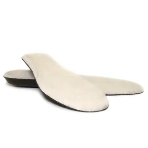 Bareback Natural White Wool Lined Insoles