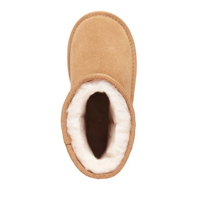 EMU Kids Wallaby Lo Chestnut Merino Wool Boot Clearance