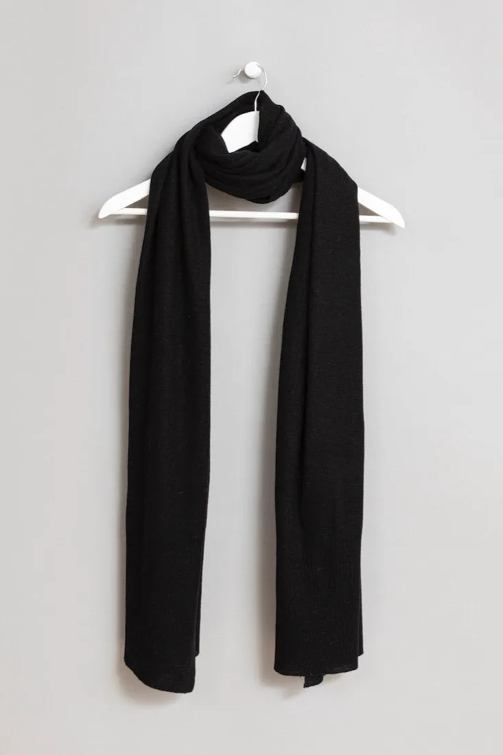 Merino Edge Rib Scarf