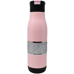 MyBevi Hollywood Sport Hydration Bottle 20 oz | Rhinestones Bling Water Bottle