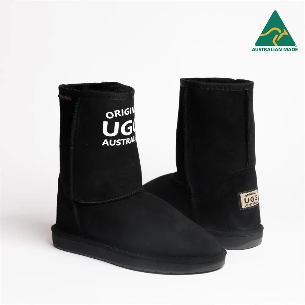 Original UGG Australia Australian Made Short Classic Black Ugg Boots