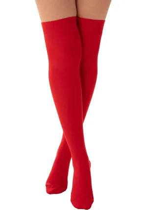 Red | OVER THE KNEE SOCKS