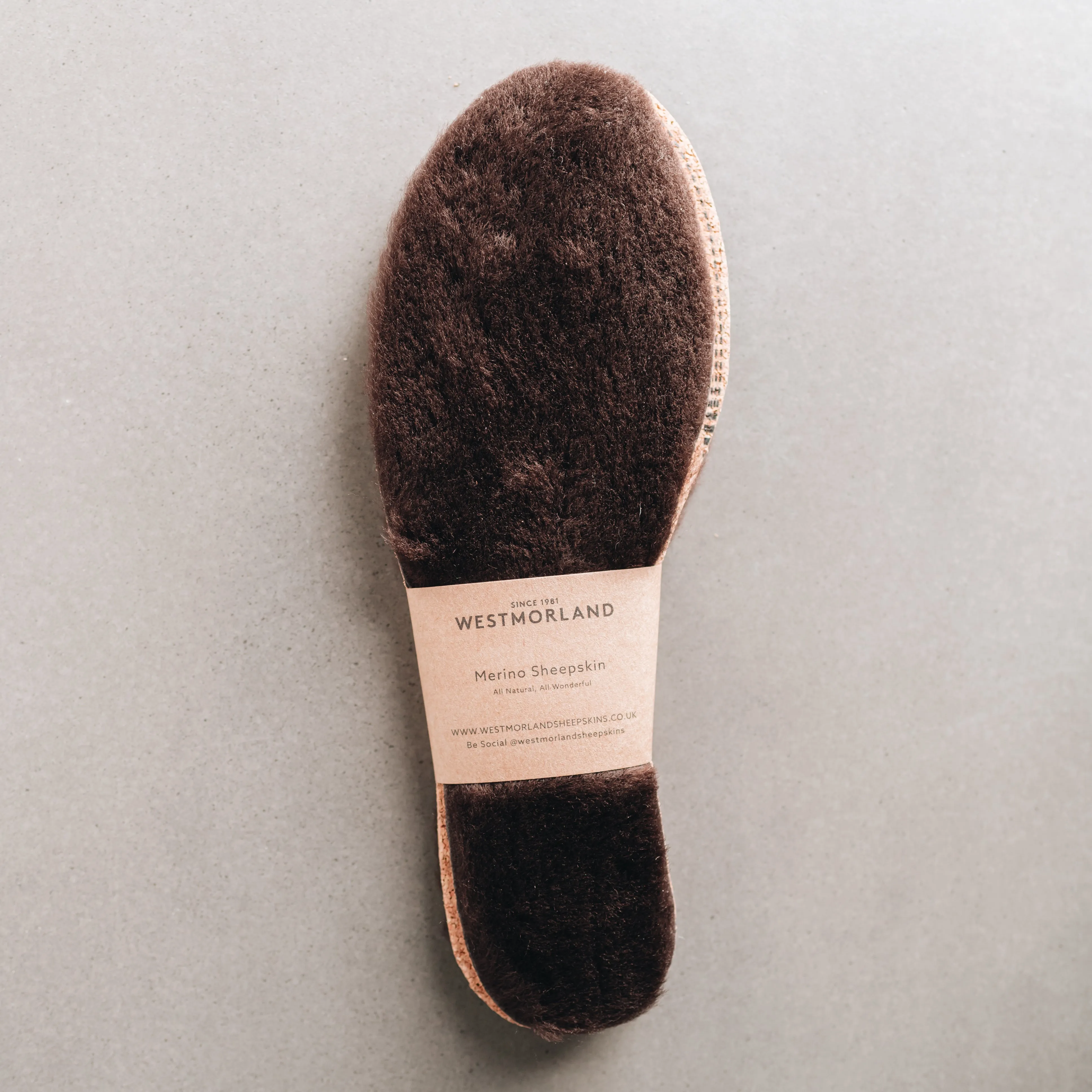 Sheepskin Insoles Cuttable Cork