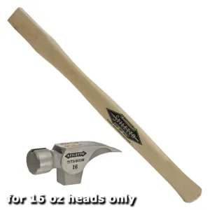 Stiletto STLHDL-MHS 18" Straight Hickory Replacement Handle for 16 oz. Musclehead Hammer