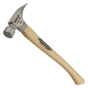 Stiletto TI16MC 16 oz. Titanium "MuscleHead" Framer Hammer (Milled Face-Curved Handle)