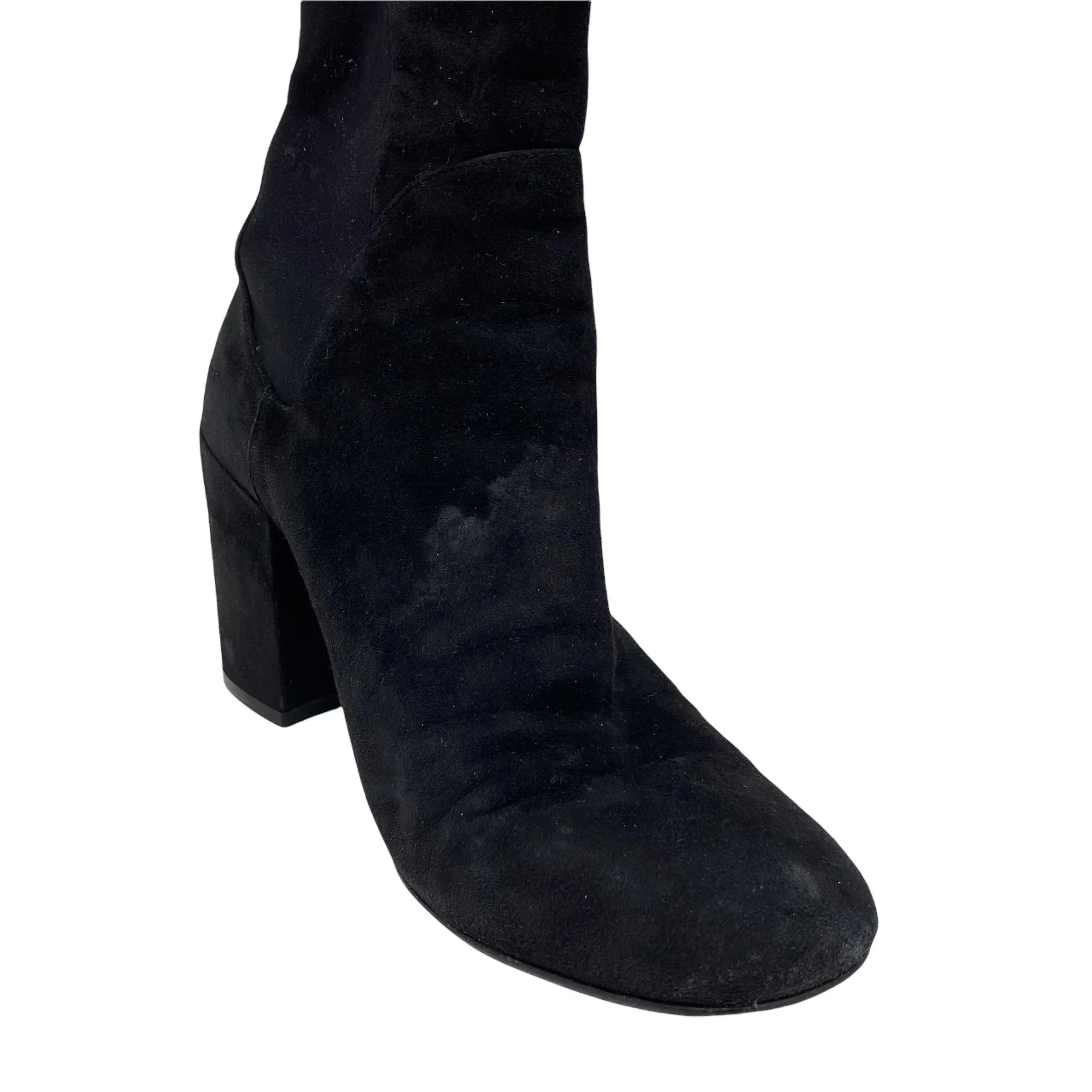 Stuart Weitzman Black Stretch Boots 37.5